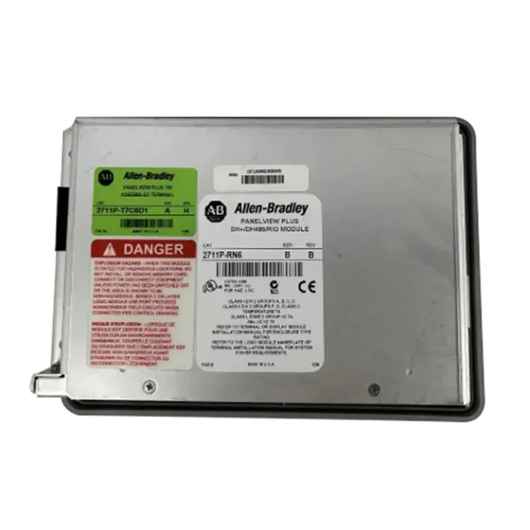 ¿Por qué la actualización de la automatización industrial no puede prescindir de Allen Bradley 2711P-T7C6D1?