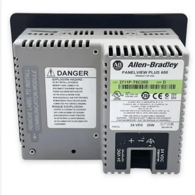 ¿Cómo mejora Allen Bradley 2711P-T6C20D el rendimiento de HMI industrial y la eficiencia del operador?